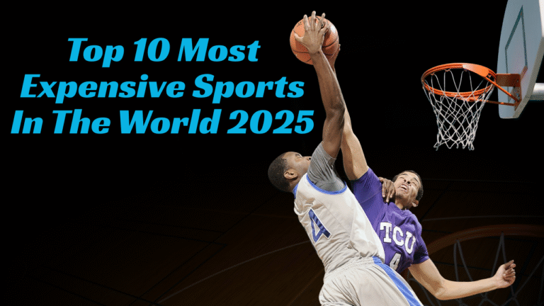 Top 10 Most Expensive Sports in the World 2025
